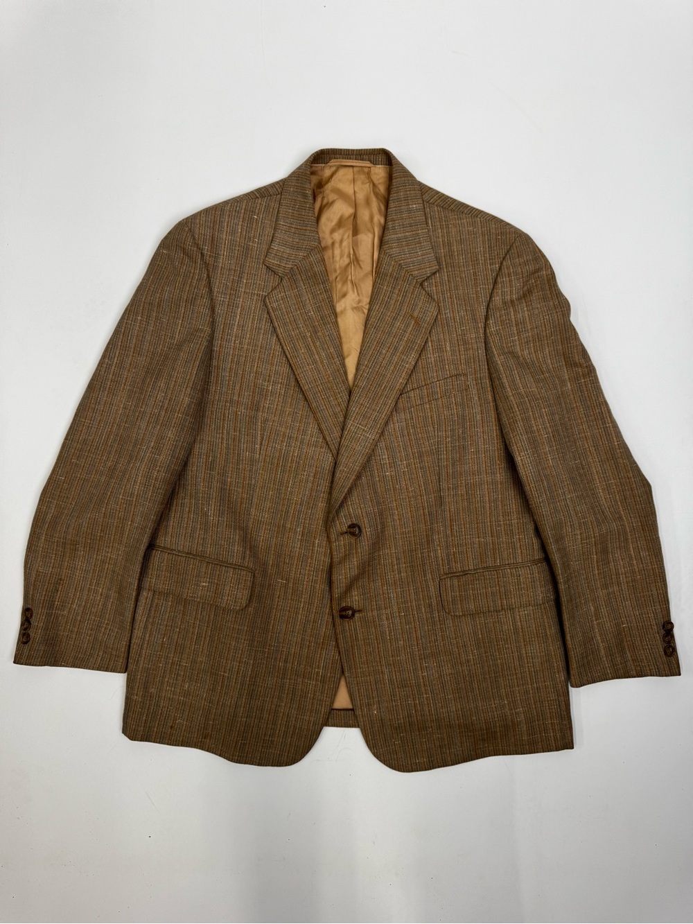 Vintage J.G. Hook Classic Brown Men's Blazer - Tailored Two-Button Sport Coat